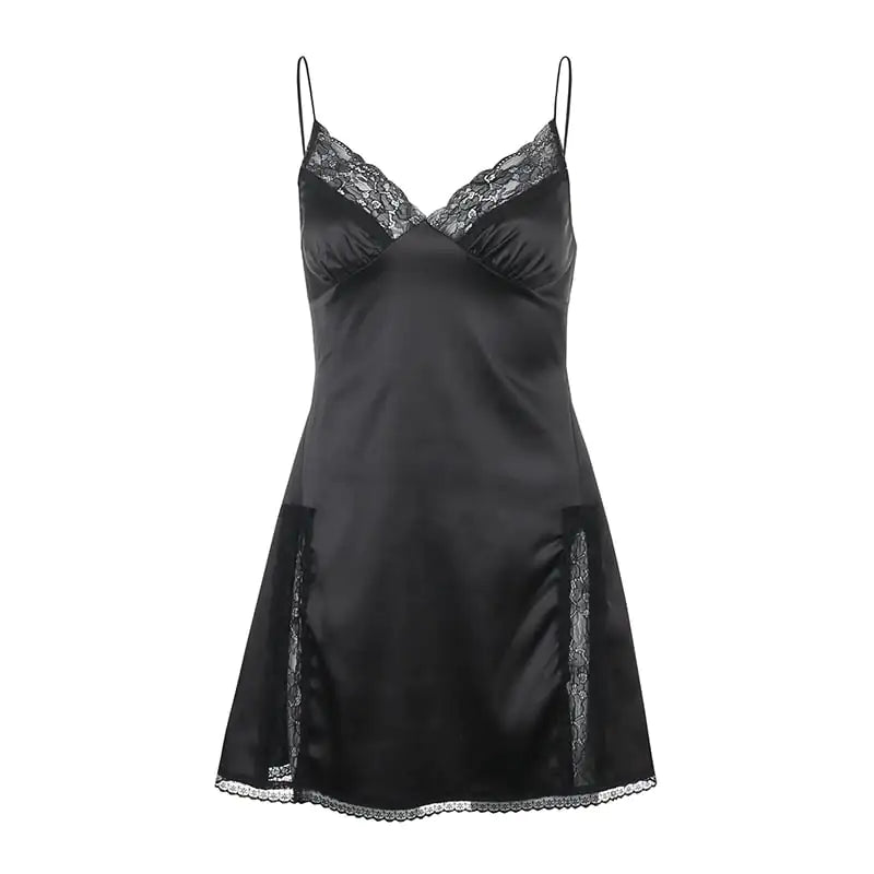 Butterfly Print Dress with Dark Street Design