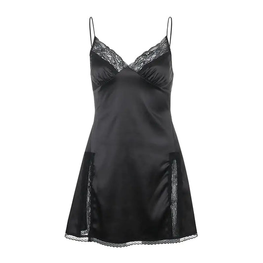 Butterfly Print Dress with Dark Street Design