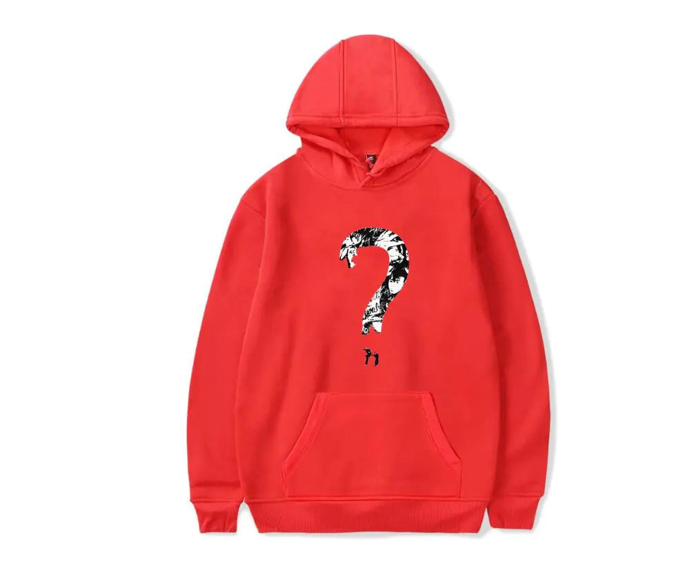 Hooded Sweatshirt - Fleece Street Style Hoodie