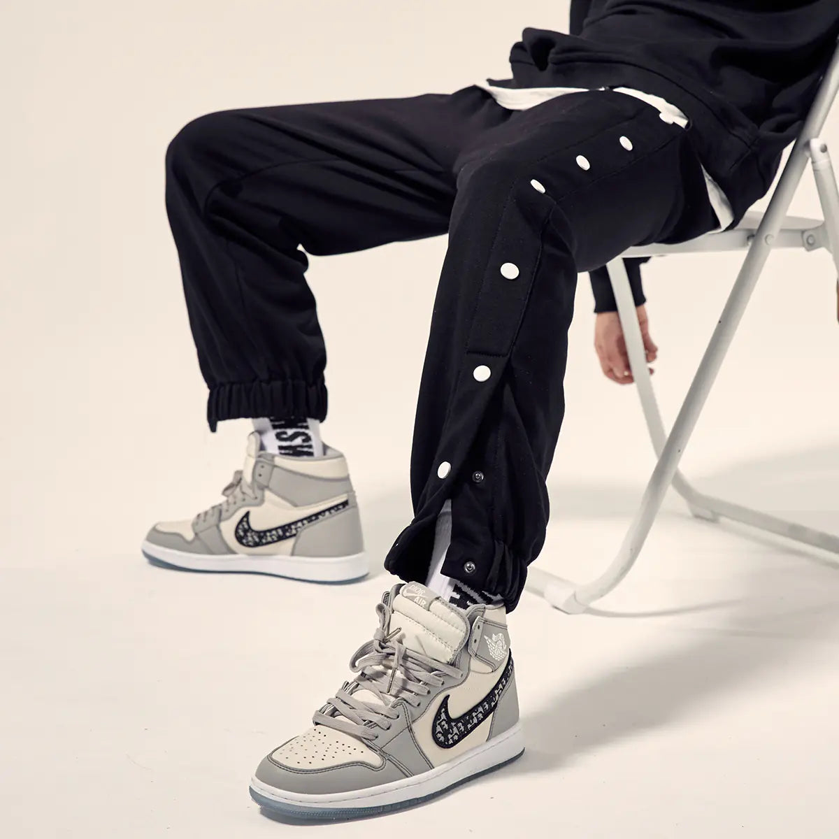 Men's High Street Sweatpants for National Style
